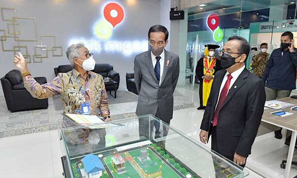 Presiden Joko Widodo Migas Corner