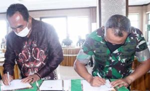 Unpatti – Kodam XVI Pattimura Teken Nota Kesepahaman