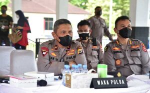 Wakapolda Maluku Hadiri Giat Vaksinasi Serentak se – Indonesia