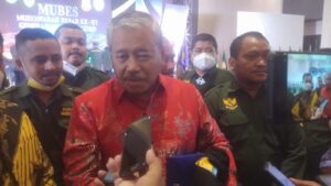 Ini Pesan Gubernur Papua Pada Mubes ke-VI GM Kosgoro 2022 2 Ketua PKK GM Kosgoro, Haryono Isman / Foto: Seo Balubun