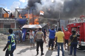 24 Rumah dan 1 Honai Ludes Terbakar di Wamena
