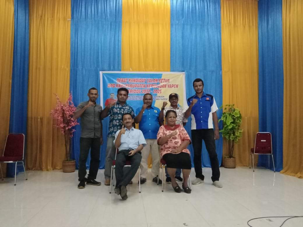 Debat Kandidat Calon Ketua DPD KNPI Kepulauan Yapen: Mengembalikan Citra Pemuda 1 WhatsApp Image 2022 03 18 at 08.49.25