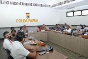 Komnas HAM RI Kunjungi Polda Papua Bahas Penyelesaian Kasus HAM