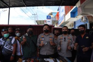 Ops Pekat Gabungan Mansinam, Puluhan Sajam, Senpi dan Amunisi Diamankan