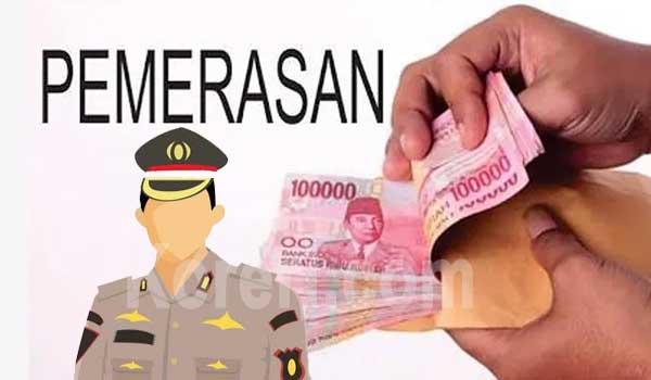 pemerasan polisi