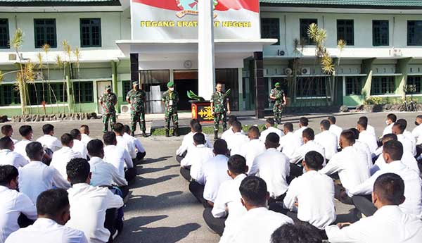 Danrem 151 Binaiya : Masuk TNI AD Gratis 12 Casis 151 Binaiya