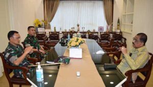 Danrem Binaiya Bertemu Walikota Ambon, Ini yang Dibahas