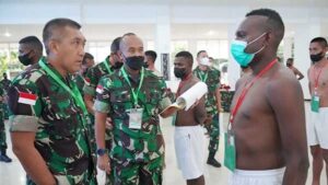 240 Pemuda Jalani Sidang Pantukhir Secata PK TA 2022 Kodam Cenderawasih