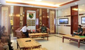 Pangdam Cenderawasih Terima Kunker Kepala Wilayah Bank Mandiri