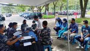 Lantamal IX Terus Tingkatkan Capaian Vaksinasi Covid-19 di Maluku