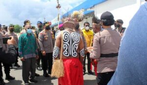 Waket DPRD Biak Ikut Sambut Kunjungan Kapolda Papua