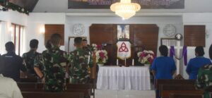 Lantamal IX Gelar Doa Bersama bagi Prajurit Marinir yang Gugur di Papua