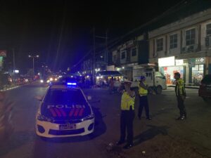 Jelang Malam Takbiran, Satlantas Manokwari Gelar Patroli Cegah BALI
