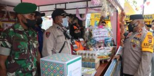 Kapolda Cek Pos Pengamanan dan Gerai Vaksin di Kota Jayapura