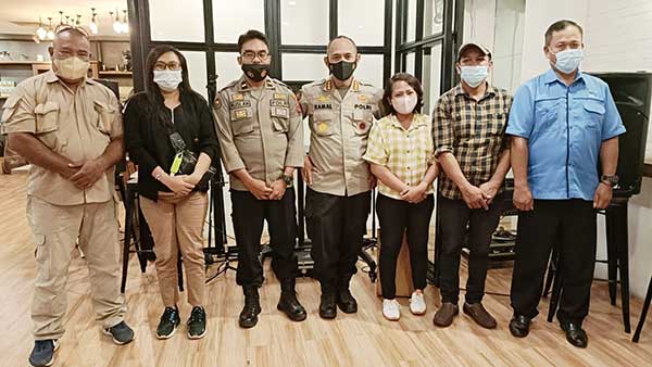 Di Biak, Kabid Humas Polda Papua Jumpai Insan Pers Sampaikan Ini 16 Kabid Humas Polda Pap Insan Pers Biak