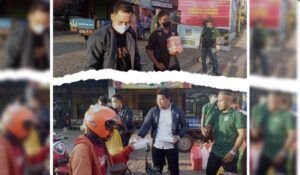 Kader NasDem Sinergi Dengan Pemuda Pangkep Bagi Ratusan Takjil