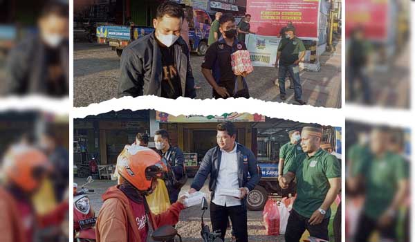 Kader NasDem Pemuda Pangkep Bagi2 Takjil