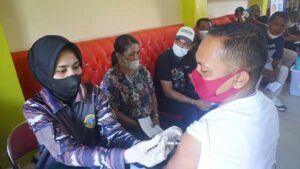 Percepat Vaksinasi Maluku, Lantamal IX Sasar SMKN Pertanian Passo