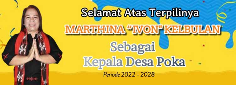 Marthina Kelbulan Ucapan selamat