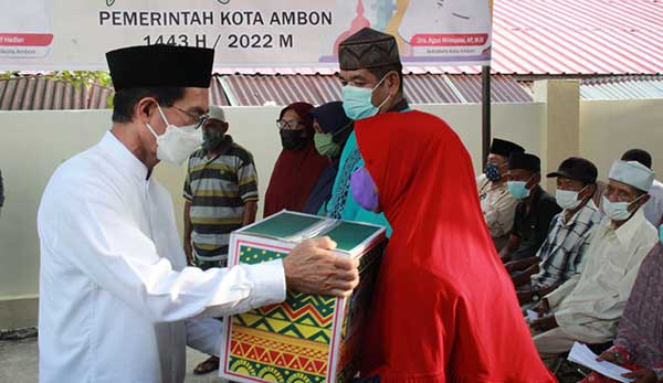 Wawali Kota Ambon SF di Laha