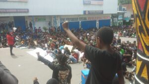 Dikawal 1.000 Personil, Demo Tolak DOB di Kota Jayapura Lancar dan Aman