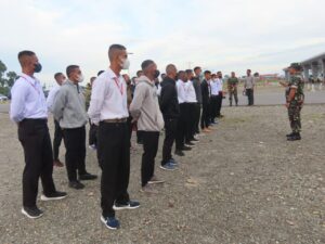 Kodim Mimika Berangkatkan 29 Casis Tamtama PK TNI AD 2022