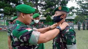51 Personil Kodim 1702/Jayawijaya Naik Pangkat, 24 Anggota Pindah Satuan