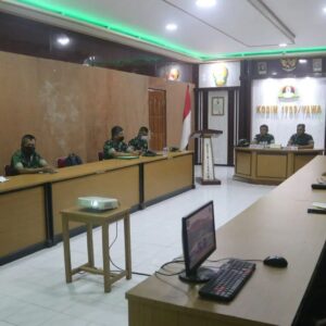 Tim Dalproggar Kodam XVII/Cenderawasih Kunjungi Kodim Yawa