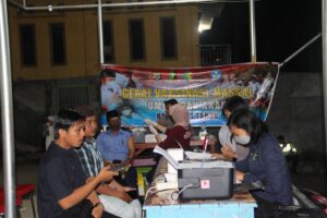 Gerai Vaksinasi Polda Papua Barat di Bulan Ramadhan