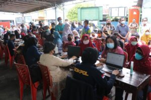 Polda Bersama PWNU Papua Gelar Vaksinasi Booster