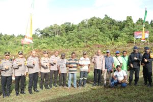 Kapolda Tinjau Pembangunan Mako Brimob Batalyon C di Biak