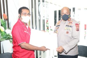 Kapolda Papua Terima Hibah Tanah Dari Bupati Biak Numfor