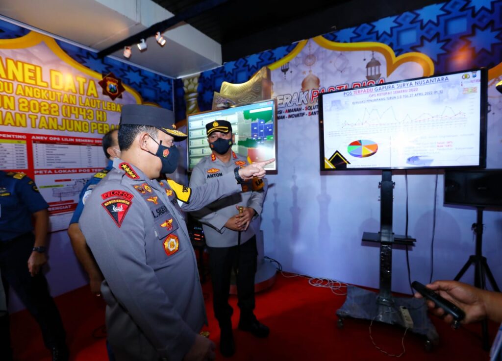 Kapolri: Transportasi Laut Alternatif Kurangi Kemacetan Arus Mudik Lebaran 1443 H