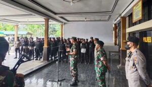 Satu SSK Personel TNI – Polri tiba di Dogiyai, Pastikan Situasi Kondusif