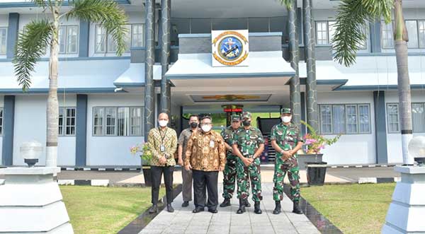 Danlantamal IX Ambon Terima Kunjungan Kepala Perwakilan BI Maluku