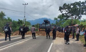Aparat Gabungan Amankan Sejumlah Objek Vital Jelang Pelantikan Pj Gubernur PB