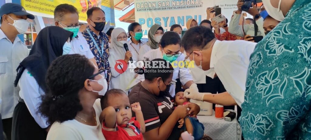Pencanangan BIAN Cegah PD3I di Kabupaten Manokwari