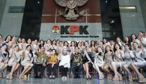Kunjungi KPK, Finalis Putri Indonesia Dibekali Nilai-nilai Antikorupsi