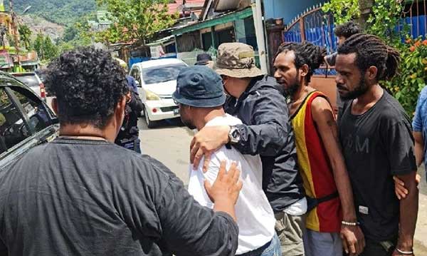 Jubir PRP Ditangkap di Jayapura, Langsung Diperiksa 16 Jubir PRP Jery Wenda Ditangkap