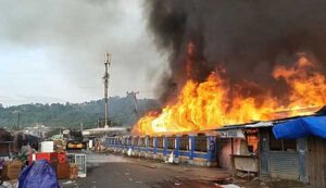 Pasar Wosi Manokwari Terbakar, Polisi Selidiki Penyebabnya