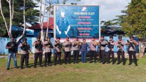 Berkunjung ke Pos Brimob Mamberamo Tengah, Ini Pesan Kompol Clief