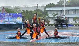 Lantamal IX Ambon Gelar Lomba Festival JJM, Lestarikan Budaya Lokal