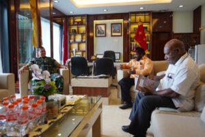 Pangdam XVII/Cenderawasih dan LMA Bahas Pembangunan Wilayah di Papua