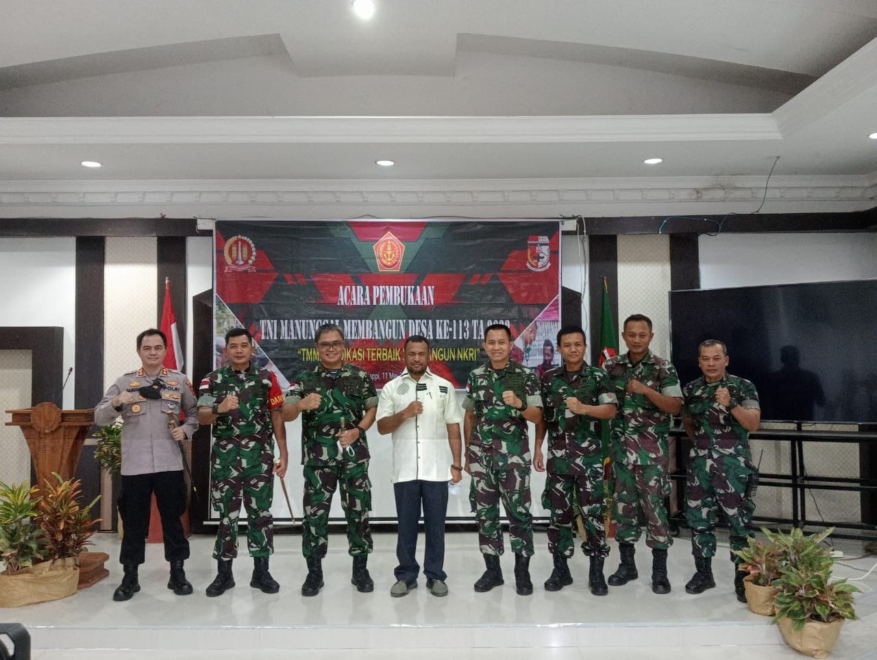 Danrem 174/ATW Resmi Buka TMMD ke 113 Kodim Merauke di Mappi 1 WhatsApp Image 2022 05 12 at 16.23.29 1