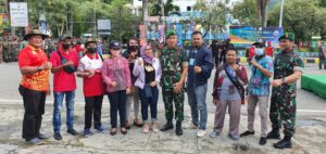 Santai Pagi Kasdam XVII/Cenderawasih Bersama Insan Pers Kota Jayapura