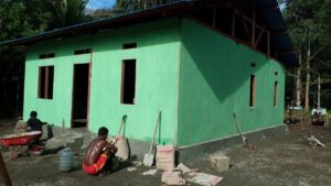 Program TMMD ke-113 Kodim Yawa: Progres Pembangunan Sasaran Fisik 80 Persen
