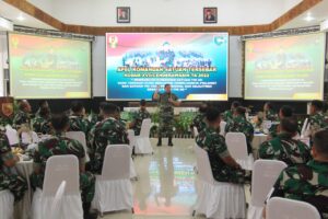 Pangdam Pimpin Apel Komandan Satuan di Makodam XVII/Cenderawasih