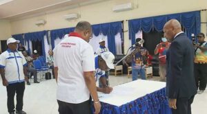 BTM Kukuhkan Askab PSSI Kabupaten Jayapura, Ini Harapannya