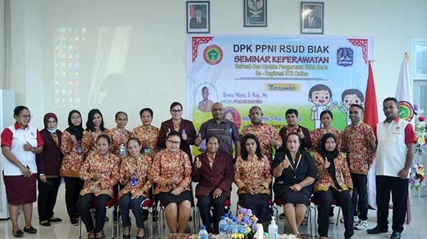 DPK PPNI RSUD Biak Gelar Seminar Sehari