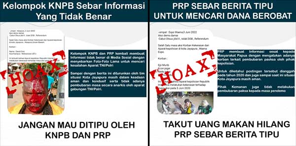 Beredar Foto Massa Aksi Demo Tolak DOB di Kota Jayapura Terluka, Begini Faktanya